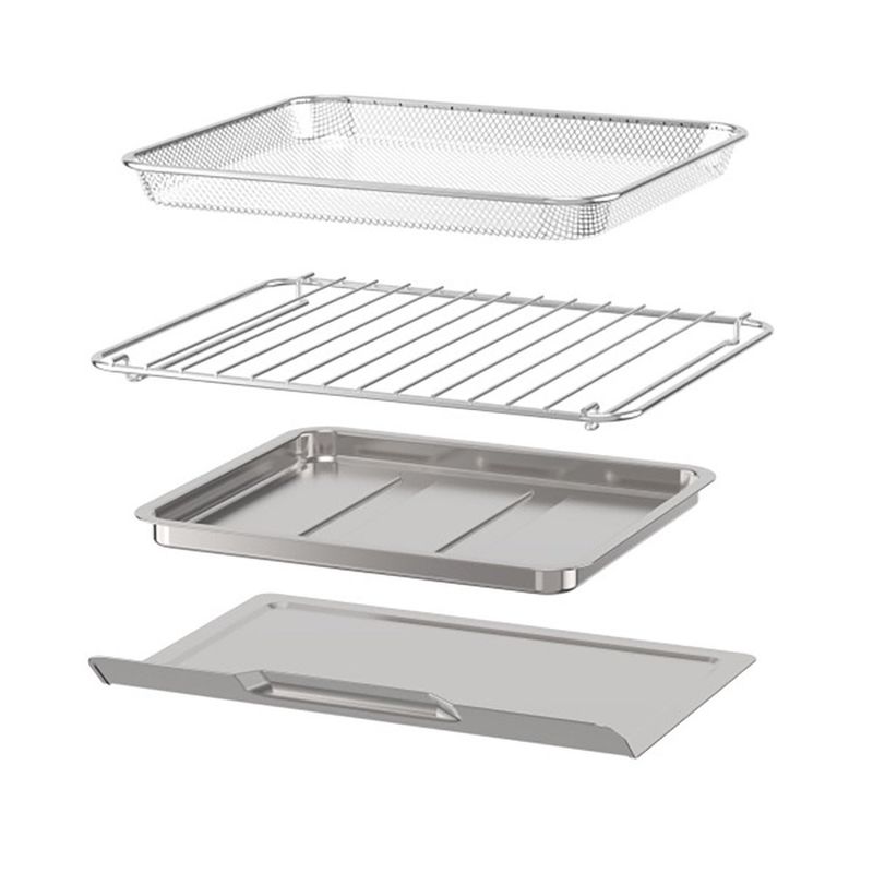 Horno Tostadorcon Freidora de Aire 4 Rebanadas 5 Funciones