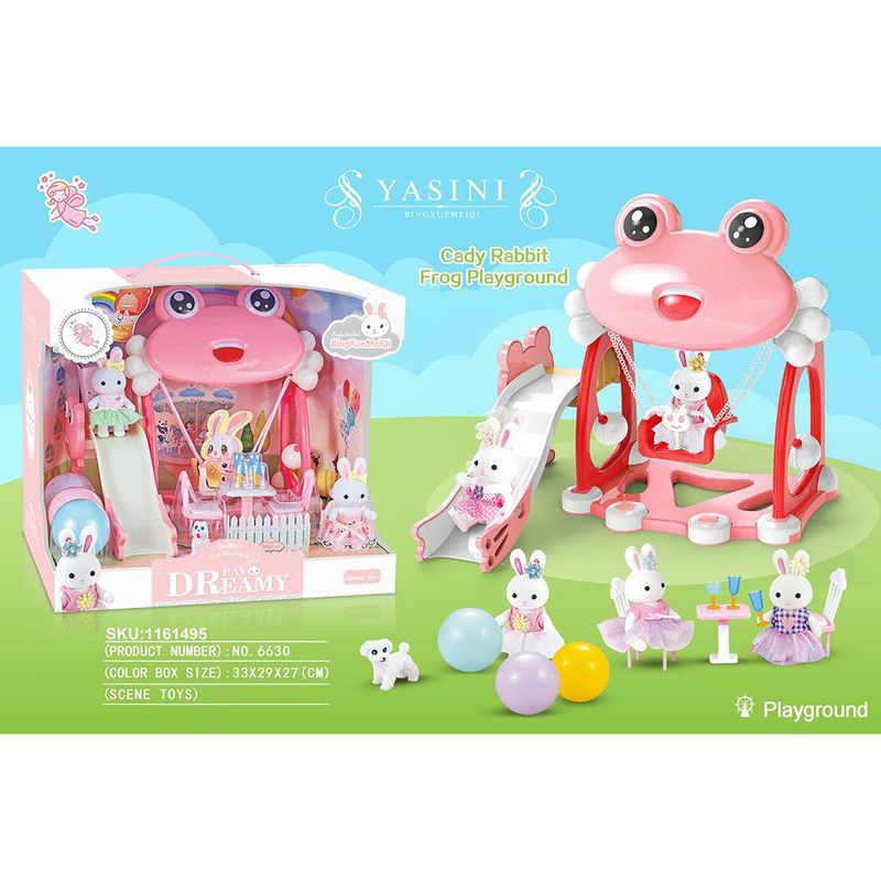 Set de Juego Conejitos en Parque Rana