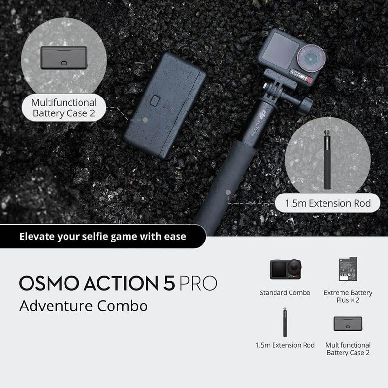 Osmo Action 5 Pro 4K Combo Adventure