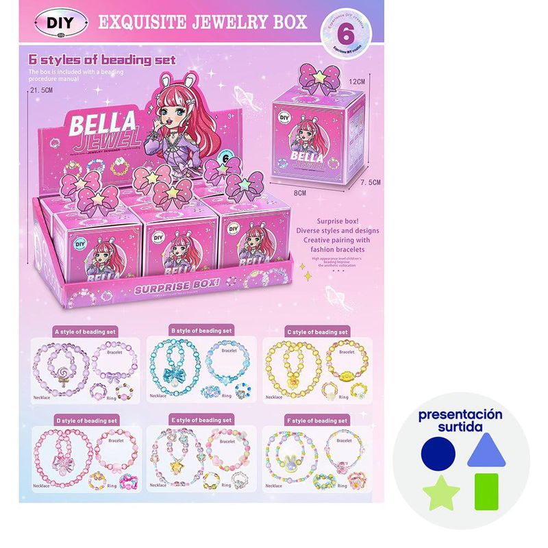 Caja Sorpresa de Joyas para Niñas