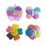 Caja de Cuentas Multicolor para Niños