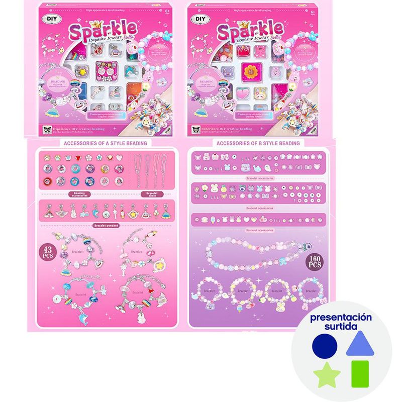 Caja de Joyería Sparkle para Niñas
