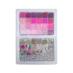 Set de Cuentas Mix Rosado para Manualidades