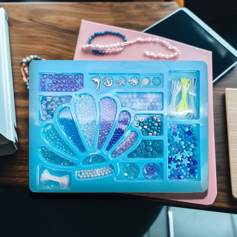 Set de Cuentas Sirena para Manualidades