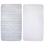 Sábanas Para Cuna Diseño Corazones De 2 Pzas - Baby Essentials
