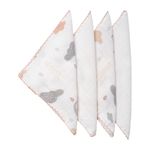 Set de Pañuelos de Muselina Verde