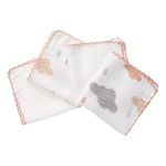 Set de Pañuelos de Muselina Verde