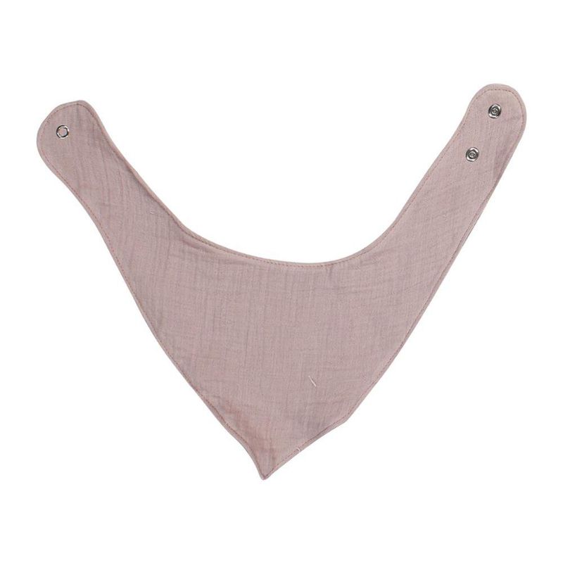 Babero Bandana de Muselina Rosado