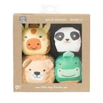 Set De Rolly Poly Balls Jungla 4 Pzas - Little Big Friends