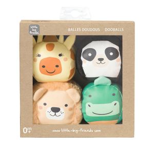 Set De Rolly Poly Balls Jungla 4 Pzas - Little Big Friends