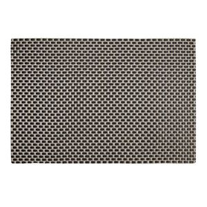 Individual Negro y Amarillo 30 x 45 Cm