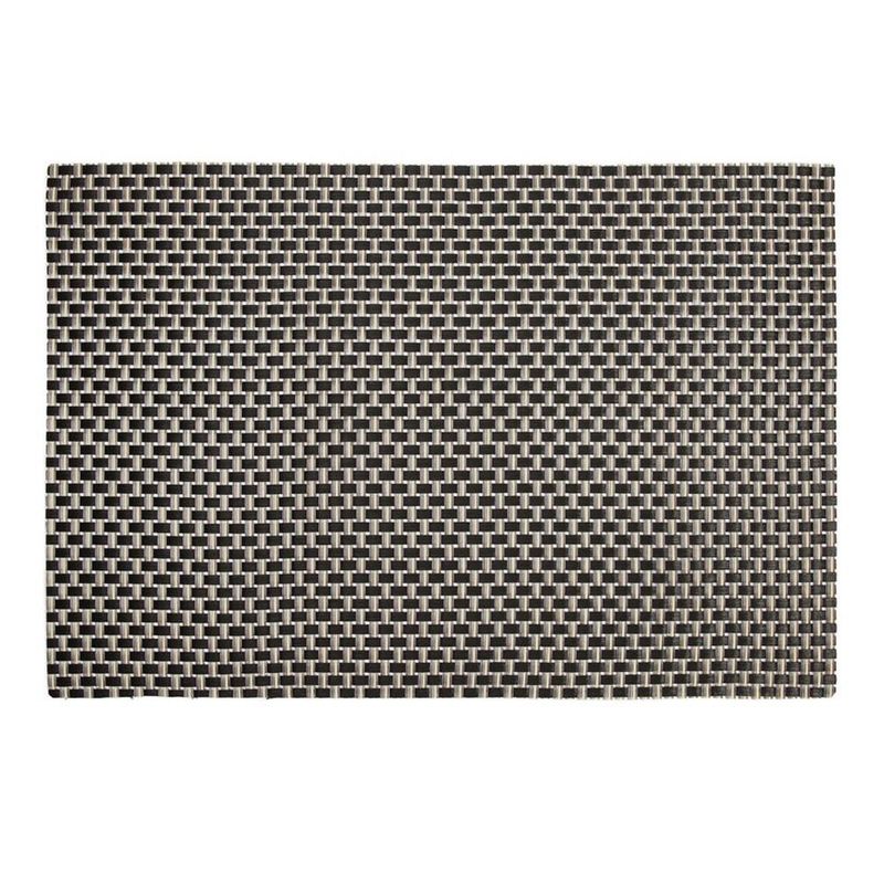 Individual Negro y Amarillo 30 x 45 Cm