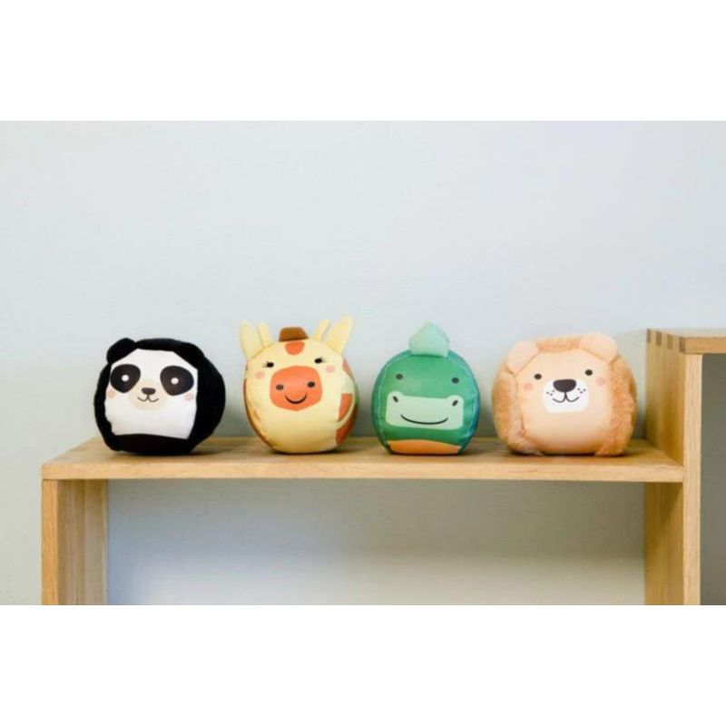 Set De Rolly Poly Balls Jungla 4 Pzas - Little Big Friends