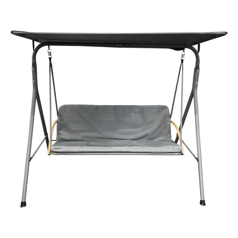 Sillón Columpio de Exterior Lira Gris Oscuro