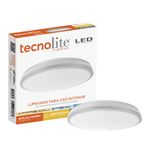 Plafón LED Ajustable Gris 36 W