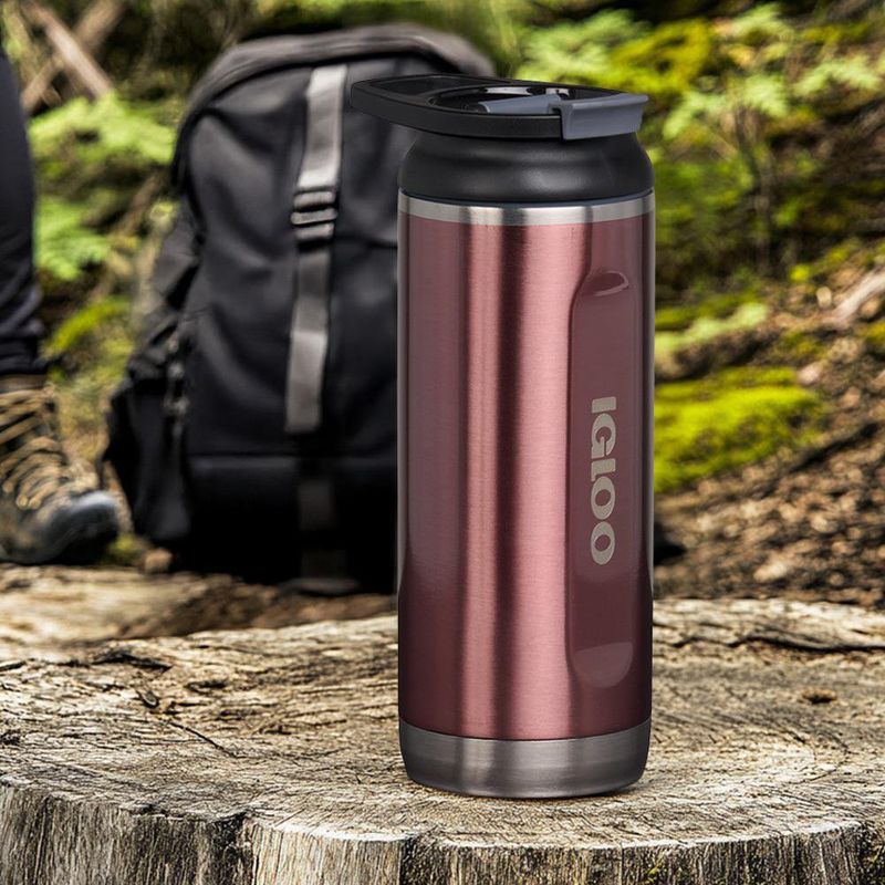 Termo de Acero Inoxidable con Tapa Hermética 16 Oz