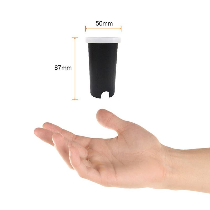 Lámpara de Camino LED Negra de 2 W Luz Cálida