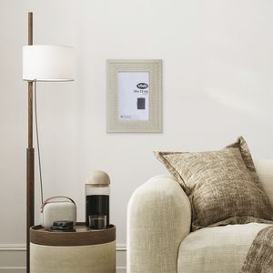 Marco de Fotos de Mimbre Beige