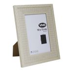 Marco de Fotos de Mimbre Beige 10x15Cm
