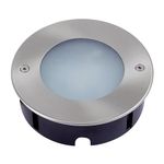 Lámpara de Piso LED Empotrable Exterior  9 W Luz Cálida