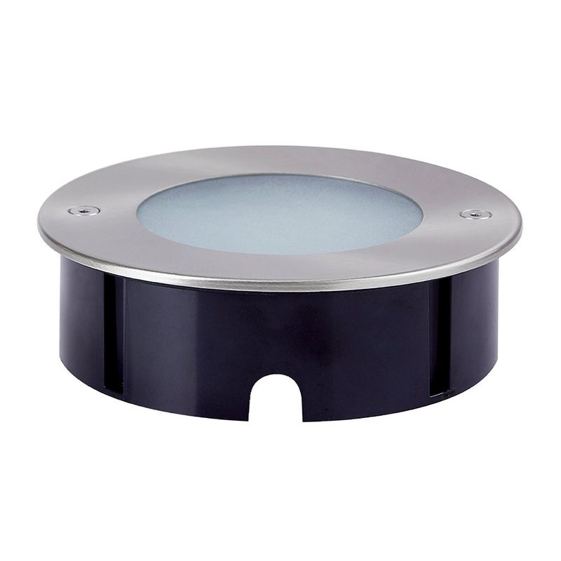 Lámpara de Piso LED Empotrable Exterior  9 W Luz Cálida