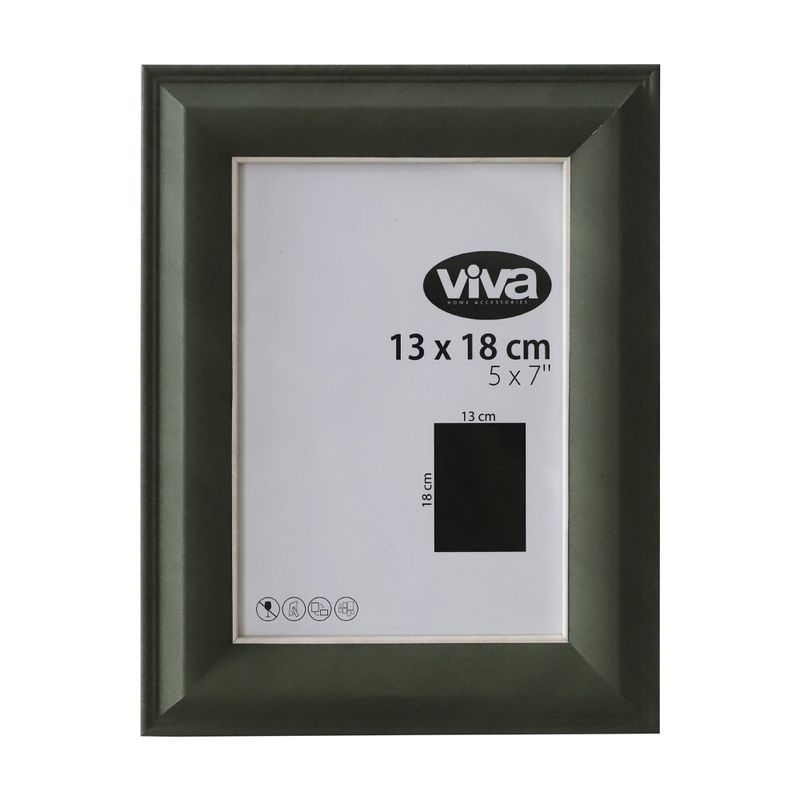 Marco para Fotos Resina Lisa Verde