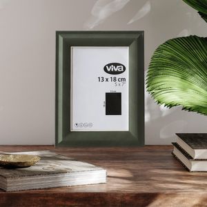 Marco para Fotos Resina Lisa Verde