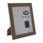 Marco de Fotos Resina Texturizada Café