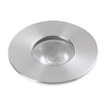 Lámpara Empotrable de Piso LED Satinada 2 W Luz Cálida
