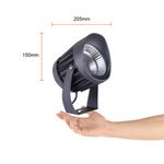 Reflector LED para Camino de 30 W Luz Cálida