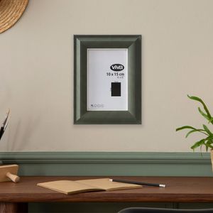 Marco de Fotos Resina Lisa Verde