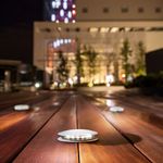 Lámpara de Piso LED Ceres Gris de 1 W Luz Cálida