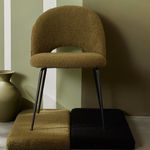 Silla Lou Olive Tapizada