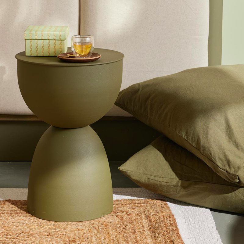 Banco Tipo Mesa Niza Metal Olive