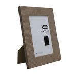Marco de Fotos Resina Texturizada Café