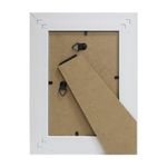 Marco de Fotos Resina Texturizada Café