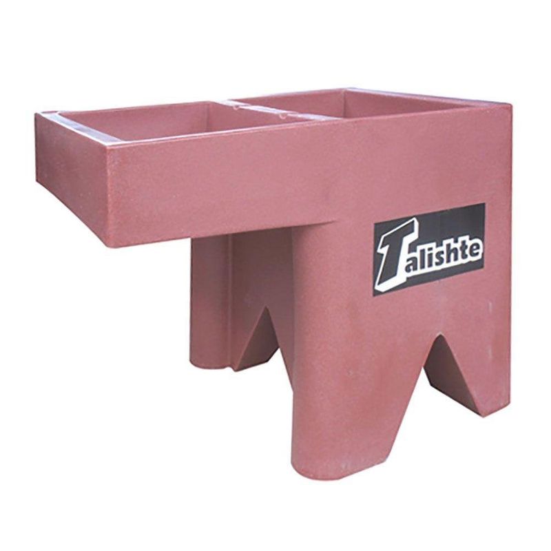 Pila Plástica 1 Lavadero Izquierdo Color Terracota