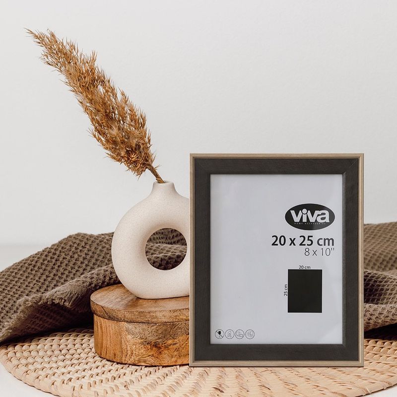 Marco de Fotos Tipo Madera Bicolor