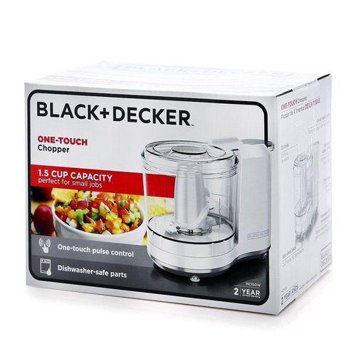 Mini Procesador 1.5 Tazas Negro