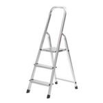 Escalera Tubular Plegable 3 Peldaños - Truper