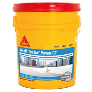 Impermeabilizante Acril Techo Power GT Gris 19 L