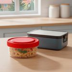 Cilindro con Rosca 710 Ml Rojo