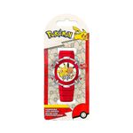 Reloj Pokémon LCD Parpadeante Correa Roja