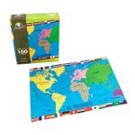 Rompecabezas El Mundo 100 Piezas Mis Pasitos