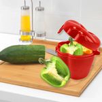 Porta Pimiento de Plástico Colores Surtidos