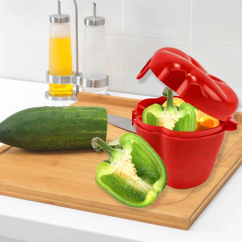 Porta Pimiento de Plástico Colores Surtidos