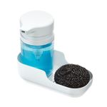Dispensador Blanco con Porta Esponja