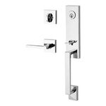 Cerradura para Entrada Izquierda Square 260 Cromo