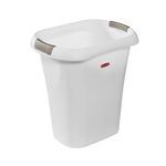 Basurero Plástico de 20 L Blanco