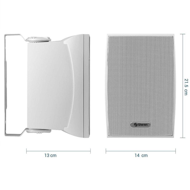 Par de Bocinas de 2 Vías para Intemperie de 600 W